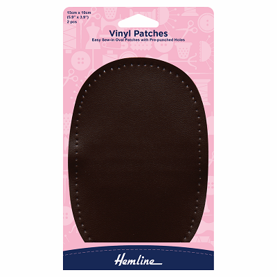 Vinyl/Immitation Suede Sew In Patches.